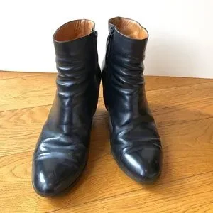 maison martin margiela leather boots
